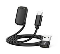 NEW POW Base de Carga USB C para Fitbit Charge 6/Charge 5/Luxe, Cable Cargador Magnético Tipo C con Adaptador USB C a USB A para Fitbit Charge 5 Charge 6 charging cable, 1 unidad