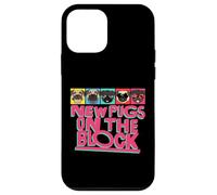 New Pugs On The Block Funny Pug Owner Pop Culture Gift Carcasa para iPhone 12 Mini