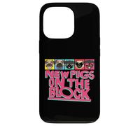 New Pugs On The Block Funny Pug Owner Pop Culture Gift Carcasa para iPhone 13 Pro