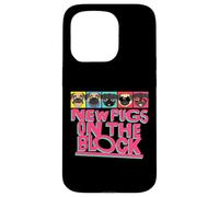 New Pugs On The Block Funny Pug Owner Pop Culture Gift Carcasa para iPhone 15 Pro
