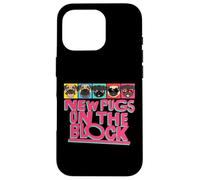 New Pugs On The Block Funny Pug Owner Pop Culture Gift Carcasa para iPhone 16 Pro