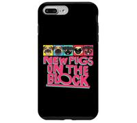 New Pugs On The Block Funny Pug Owner Pop Culture Gift Carcasa para iPhone 7 Plus/8 Plus