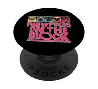 New Pugs On The Block Funny Pug Owner Pop Culture Gift PopSockets PopGrip Adhesivo