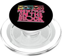 New Pugs On The Block Funny Pug Owner Pop Culture Gift PopSockets PopGrip para MagSafe