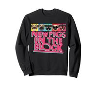 New Pugs On The Block Funny Pug Owner Pop Culture Gift Sudadera