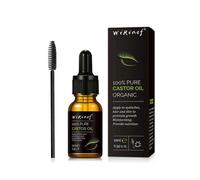 New Pure Organic Castor Oil for Eyelashes Eyebrow Hair Growth Body Care Essential Oil