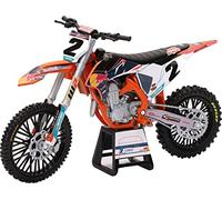 New Ray KTM 450 SX-F Motocicleta #2 Cooper Webb Red Bull KTM Factory Racing 1/12 Modelo fundido a presión
