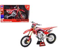 New Ray - Motocicleta Honda CRF 450 K. Roczen 1/6° - Reproducción de vehículos en Miniatura a Escala Infantil