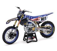 New-Ray Toys Yamaha YZ450F Motocross of Nations Bike Eli Tomac Race Team Réplica, escala 1:12, niños, regalos, cumpleaños