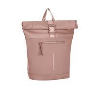 New Rebels Bruce New York Alt Rosa 19L Rolltop Rucksack Wasserabweisend Laptop 15.6", Altrosa