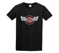 New REO Speedwagon Logo Legend of Rock Unisex 100% Cotton Short-Sleeve T-Shirts Black S