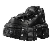Botines PIEL Militar NEW ROCK ORIGINAL Plataforma M.TANK106-C2