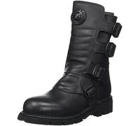 New Rock M-373X-S6 - Botas de Otra Piel Unisex Adultos, Negro (Negro (Black 001)), 42 EU