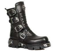 New Rock M-391x-S1 - Botas de Motorista Unisex, Negro (Noir Black), 40 EU
