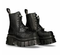 New Rock M.NEWMILI083 S21 Negro - Botas, Metálico, Unisexo