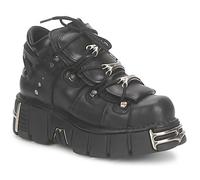 New Rock Zapatos Mujer EVIL in Negro 43