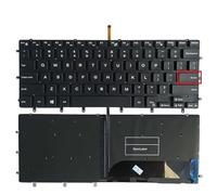 New Russian/US/Spanish Laptop Keyboard FOR DELL XPS 15 9550 9560 9570 P56F Precision 5510 m5510 m5520 m5530 with Backlight (Color : US with Backlit)