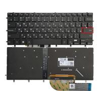 New Russian/US/Spanish Laptop Keyboard FOR DELL XPS 15 9550 9560 9570 P56F Precision 5510 m5510 m5520 m5530 with Backlight (Color : RU Original Backlit)