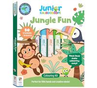 (New Sept) Jr Kaleidoscope Colouring Kit Jungle