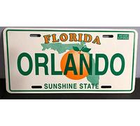 New Sign - Placa de matrícula de Florida ¡°orlando¡± sunshine state never expires de 6 x 12 pulgadas