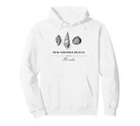 New Smyrna Beach Beach Shell Casa de Vacaciones Sudadera con Capucha