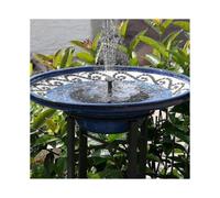New Solar Fountain,1.5w Bird Bath Fountain Garden Decoration,garden Decoration Solar Fountain,for Outdoor Mini Pond
