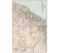 New South Wales Map Journal: Vintage Map Notebook