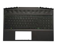 New Spanish Latin Laptop Keyboard For HP Pavilion 15-DK 15T-DK TPN-C141 with palmrest Upper Cover Backlight