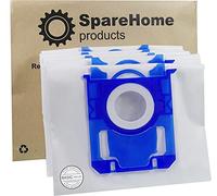 New!! SpareHome® 10 Bolsas alta filtración + 2 microfiltros reemplazo para aspiradores Philips Performer Compact | Performer Active | PowerGo |