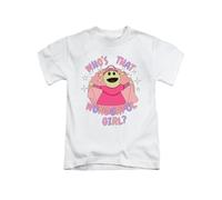 New Spirit Original Camiseta divertida unisex con texto en inglés "Whos That Wonderful Girl" Mona Nanalan, blanco, 46