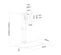 Neomounts by Newstar Soporte de escritorio para pantallas