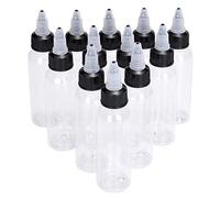 new star tattooBotellas vacías de tinta de tatuaje, 12 unidades, 30 ml, tapa de tatuaje transparente y transparente, , 60ML, , ]