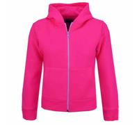 New Niños Niña Liso Unisex Fleace Sudadera Cremallera Estilo 1st Clase Envío