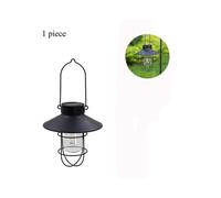 New,suitable Outdoor Solar Lanterns,hanging Solar Lamp Outdoor Garden Decor Solar Garden Lantern Metal Edison Bul