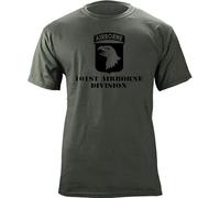 New Summer tee Shirt Army 101st Airborne Division Subdued Veteran T-Shirt Cool T-Shirt