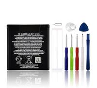 New SwarKing - Batería de repuesto BL-5K compatible con No-kia N85 N86 C7 BL5K con kit de herramientas