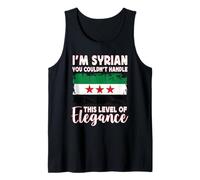 New Syria Flag Proud Elegant Syrian Boyfriend Girlfriend Camiseta sin Mangas