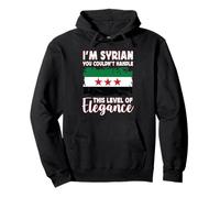New Syria Flag Proud Elegant Syrian Boyfriend Girlfriend Sudadera con Capucha
