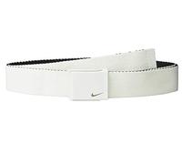 Nike New Tech Essentials - Cinturón reversible, Hombre, Cinturón, 11249100, blanco/negro, talla única