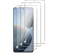 New&Teck - Juego de 3 protectores de pantalla de cristal templado para Xiaomi Redmi Note 13 Pro 4G/5G, [Anti-arañazos], [Sin burbujas], [Fácil instalación], ultra resistente dureza 9H Glass