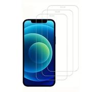 New&Teck - Juego de 3 protectores de pantalla de vidrio templado para iPhone 12/12 Pro, [antiarañazos], [sin burbujas], [Fácil instalación], ultra resistente dureza 9H Glass (6,1 pulgadas)
