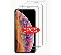 New&Teck - Juego de 3 protectores de pantalla de vidrio templado para iPhone, protector de pantalla, [antiarañazos], [sin burbujas], [Fácil instalación], ultra resistente Dureza 9H Glass (11 Pro/X/XS