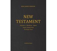 New Testament, Super Giant Print, Volume I