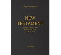 New Testament, Super Giant Print, Volume II