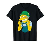NEW The Simpsons St. Patrick's Day Moe the Bartender Funny Camiseta