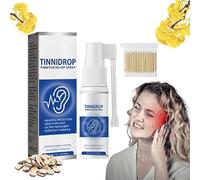 New Tinnitus Relief Spray,Tinnitus Relief for Ringing Ears Drops, Ear Cleaning Care Spray, Ear Cleaning Care Spray, Effectively Improves Hearing,Tinnitus Ear Drops (1 Pcs)