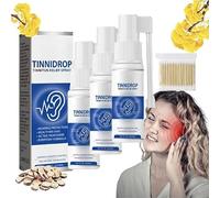 New Tinnitus Relief Spray,Tinnitus Relief for Ringing Ears Drops, Ear Cleaning Care Spray, Ear Cleaning Care Spray, Effectively Improves Hearing,Tinnitus Ear Drops (3 Pcs)