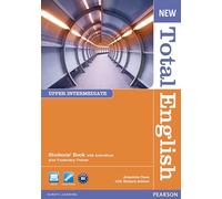 New Total English Upper Intermediate Students' Book with Active Book Pack - 9781408267240