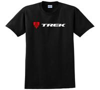 New Trek Bicycle Mountain Bike Logo Road Cycling Race MTB Unisex 100% Cotton Short-Sleeve T-Shirts Black M