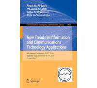 New Trends in Information and Communications Technology Applications: 8th National Conference, NTICT 2024, Baghdad, Iraq, December 18-19, 2024, ... in Computer and Information Science)